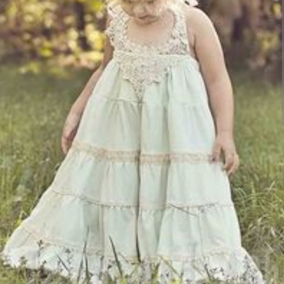 Dollcake Other - Dollcake Cream Lace Kids Dress
